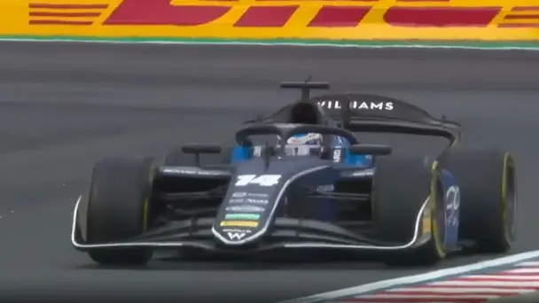 F2 Hungary 2025: Feature Race - Highlights
