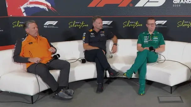 British GP 2025 - Friday team principal press conference 