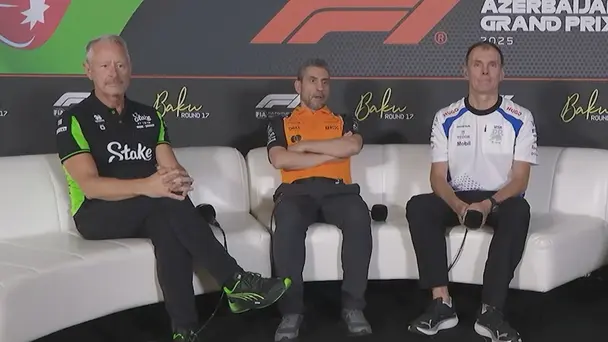 Azerbaijan GP 2025 - Friday team principal press conference