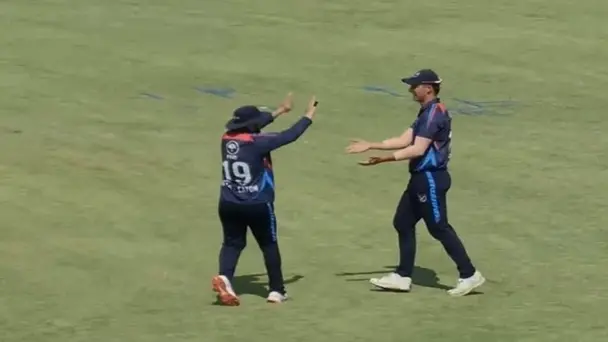 Ruben Trumpelmann's 3 for 28 | One-off T20I