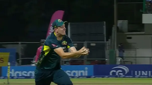 Cameron Green turned sprinter to snag a screamer