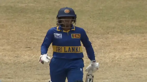 Harshitha Samarawickrama's 70 off 112 | 3rd ODI