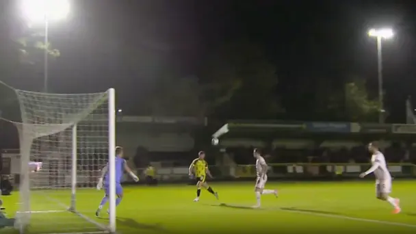 Booming Finish! Jack Muldoon buried a bullet header