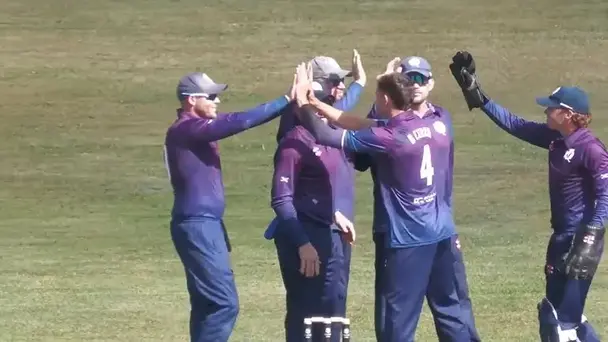 Scotland beat Canada by 7 wickets | Match 82