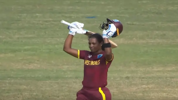 BRILLIANT! Matthews brings up her 10th ODI ton