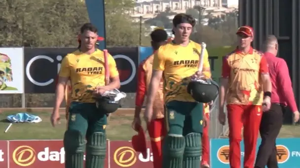 South Africa beat Zimbabwe by 7 wickets | Match 2