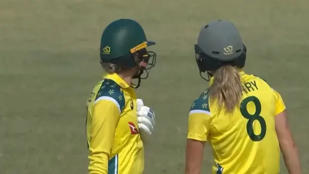 Phoebe Litchfield's 77 off 72 | 1st ODI