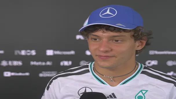 Antonelli impressed with the track ahead of Bahrain GP