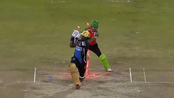 TIMBER DISTURBED! Mo Ali cleaned up Mayers with a peach