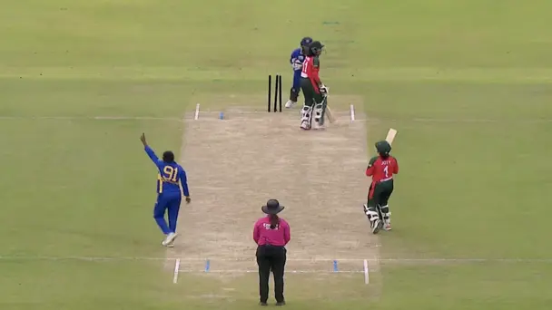 DOUBLE STRIKE! Sugandika Kumari sparks chaos with the ball
