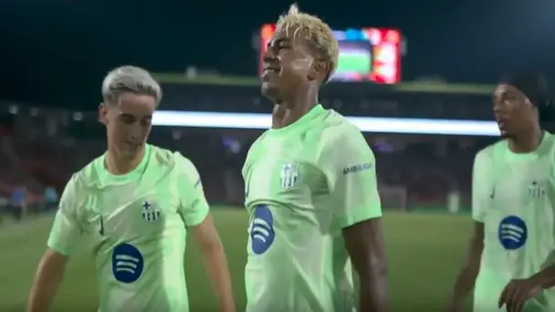 BELTER! Yamal kicked off the tournament in style