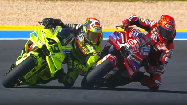 LAST LAP DRAMA! Di Giannantonio edges Marquez in P3 thriller