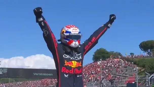Take A Bow! Max's 4th straight win at Imola