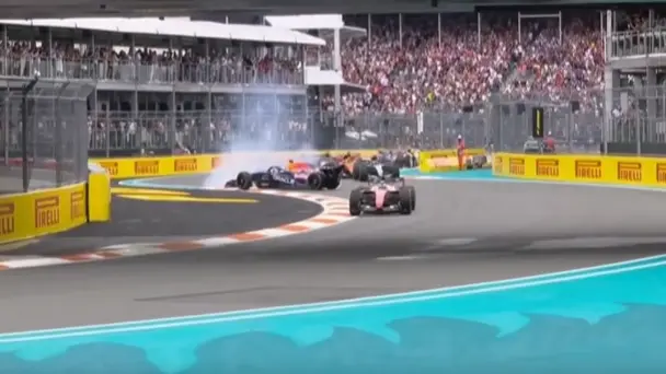 EARLY DRAMA! Verstappen spins spins off early
