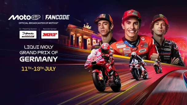 Germany GP 2025: Live on FanCode!