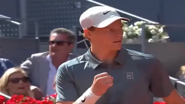 PURE CLASS! Sinner’s unbelievable ball striking on display