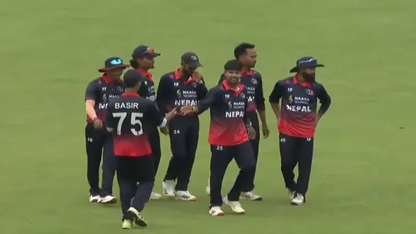 Nepal beat United Arab Emirates by 37 runs | Match 98