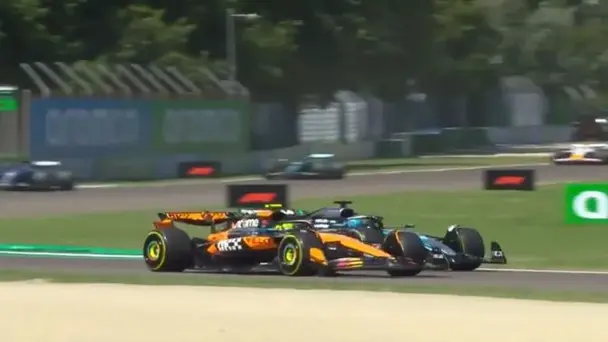 AMAZING! Norris left Russell in the dust with an artistic overtake