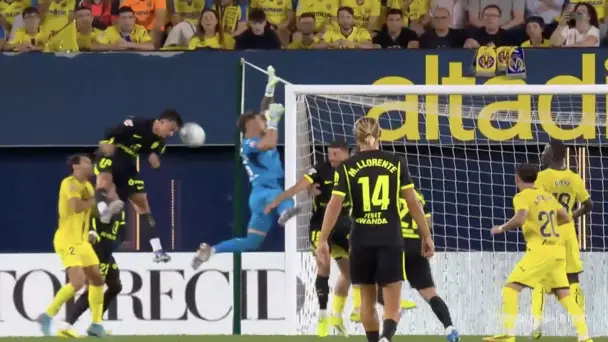 TOWERING HEADER! Marc Pubill pulls one back for Atletico