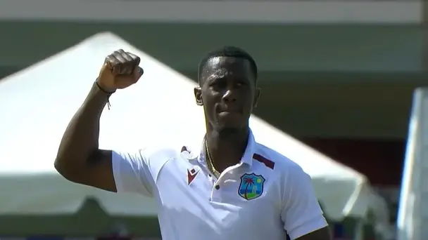 Cameron Green's short lived celebration ft. Shamar Joseph