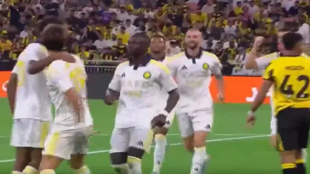 Volley Magic! Mane rattled the keeper with a cracking goal