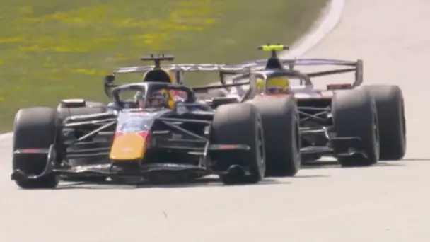 ABSOLUTE CINEMA! Verstappen and Hamilton go wheel-to-wheel
