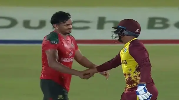West Indies beat Bangladesh by 5 wickets | 3rd T20I