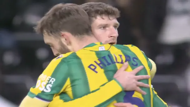 Derby County 1-1 West Bromwich Albion | Round 29