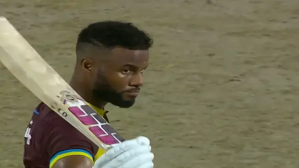 Shai Hope's 102* off 57 | 3rd T20I