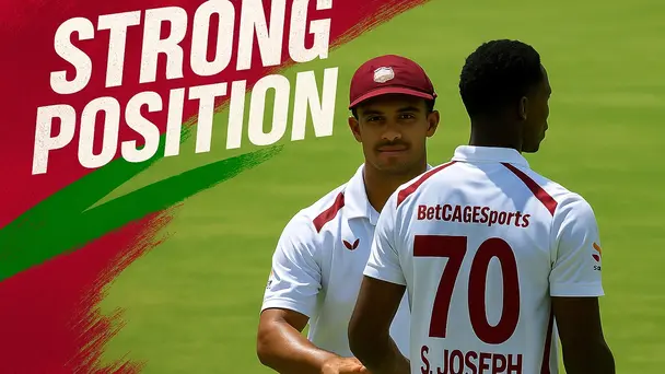 West Indies lead by 155 runs | 1st Test, Day 3 | Short highlights