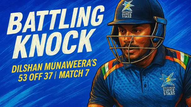 Dilshan Munaweera's 53 off 37 | Match 7