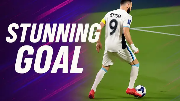 MASTERCLASS! Benzema curls in a late stunner