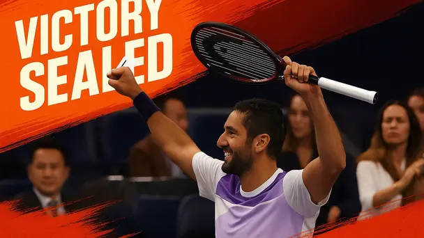 Marin Cilic vs Learner Tien | Day 2 | Center Court