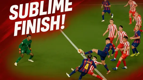 SUBLIME FINISH! Marc Bernal slots it home in style