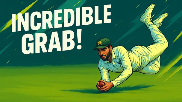 GOLLY! Abdullah Fazal snatches a sensational catch