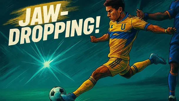 JAW-DROPPING! Ozziel Herrera's long-range screamer leaves fans awestruck