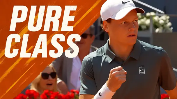 PURE CLASS! Sinner’s unbelievable ball striking on display