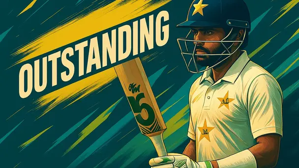 Babar Azam's 68 off 84 | 2nd Test, Day 2
