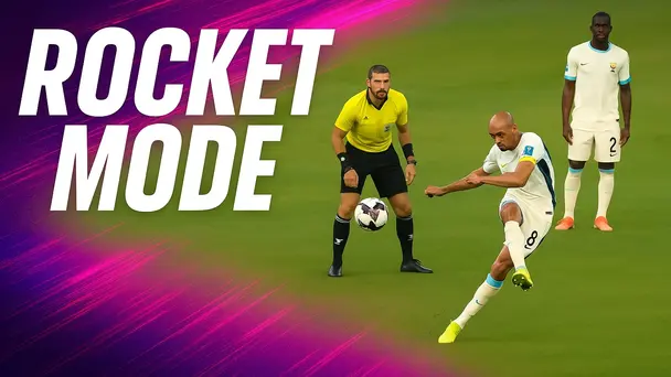 Rocket Mode! Fabinho scored a free-kick from far out