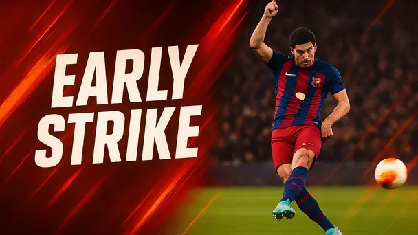 EARLY STATEMENT! Torres delivers with a composed finish