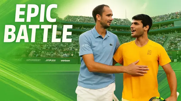 Carlos Alcaraz vs Danil Medvedev | Semi-final | Stadium 1