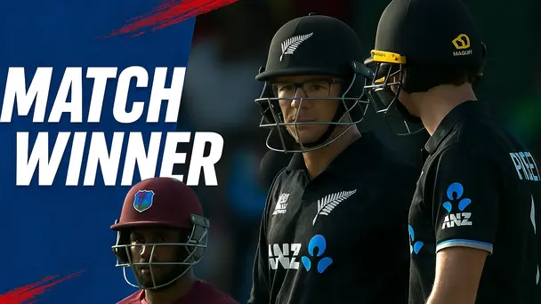 New Zealand beat West Indies by 1 wicket | 4th ODI