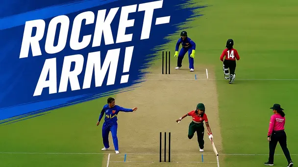ROCKET-ARM! Kavisha Dilhari's direct hit floors Sobhana Mostary