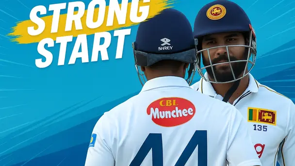 Sri Lanka post 308 runs on the scoreboard | 1st Test, Day 1