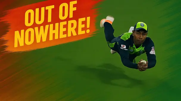 OUT OF NOWHERE! Ariful Islam pulls off a spectacular catch