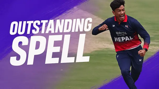 Sandeep Lamichhane's 4 for 41 | Match 104