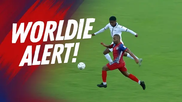 WORLDIE ALERT! Liston Colaco bent it in style