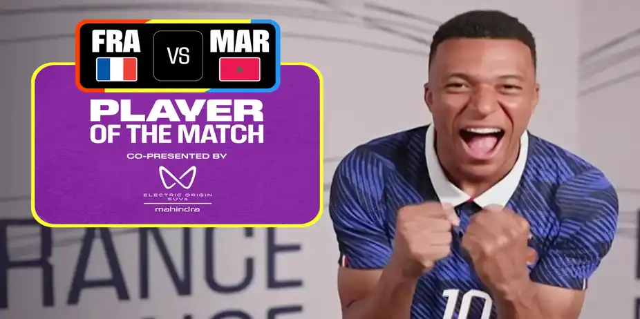 Kylian Mbappé | POTM | FRA Vs MAR