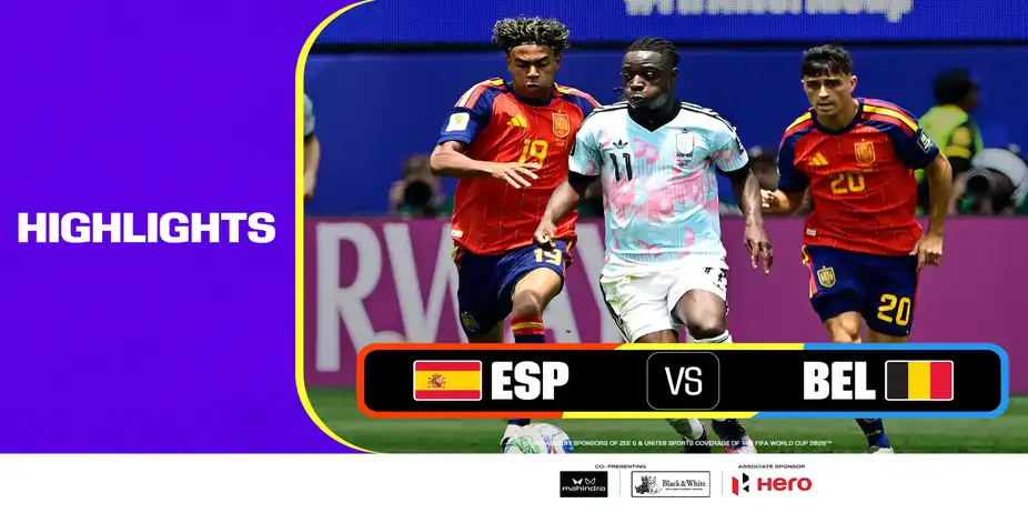 ESP Vs BEL | Highlights | FIFA World Cup 2026