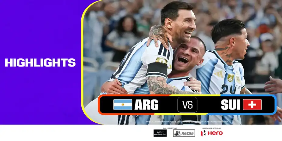 ARG Vs SUI | Highlights | FIFA World Cup 2026